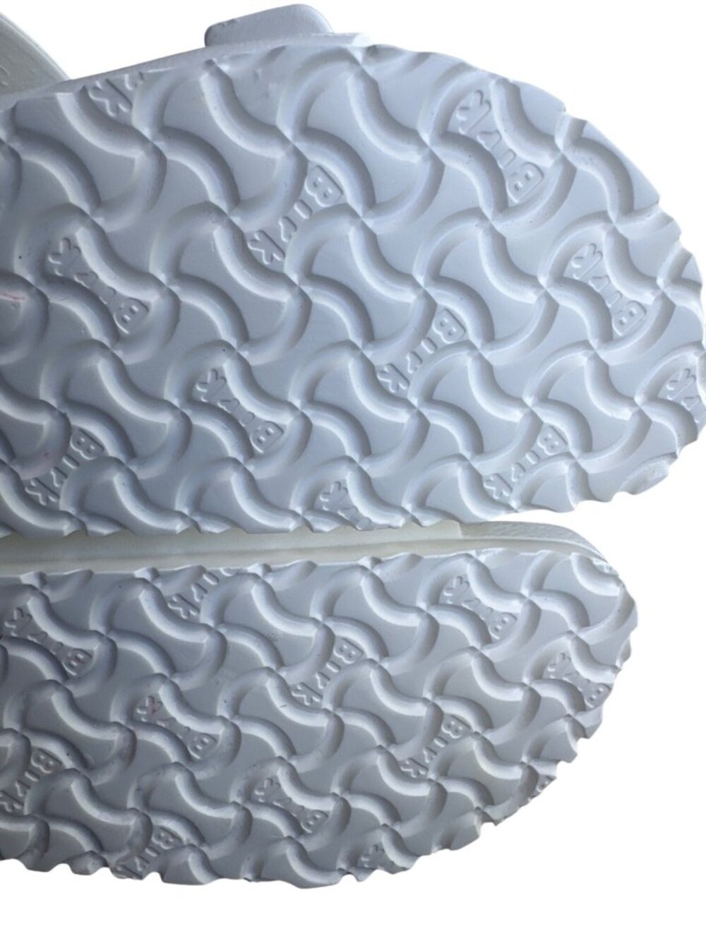 Birkenstock Arizona White Eva Double Strap Sandals Unisex Size EU 40 US W9 M7 - Picture 12 of 12